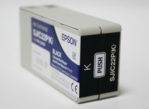 Farbpatrone schwarz für Epson TM-C3500